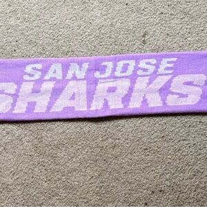 San Jose Sharks Hockey Fights Cancer Scarf